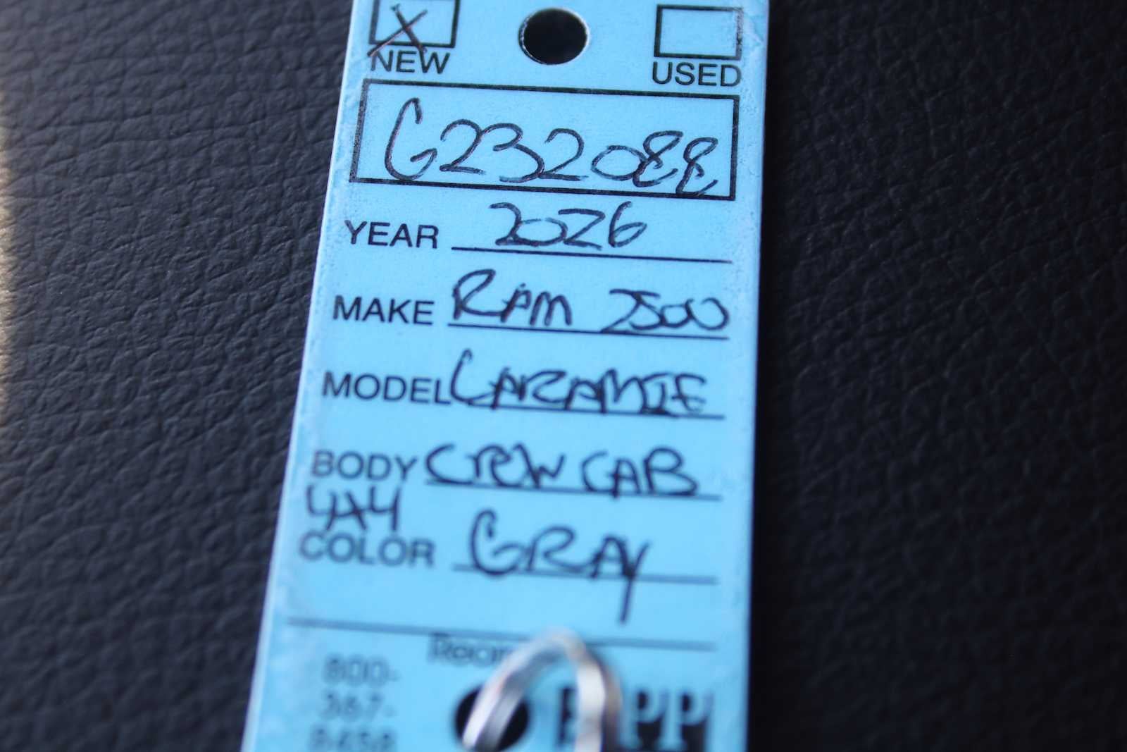 2026 RAM Ram 2500 RAM 2500 LARAMIE CREW CAB 4X4 6'4' BOX