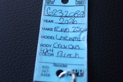 2026 RAM Ram 2500 RAM 2500 LARAMIE CREW CAB 4X4 6'4' BOX