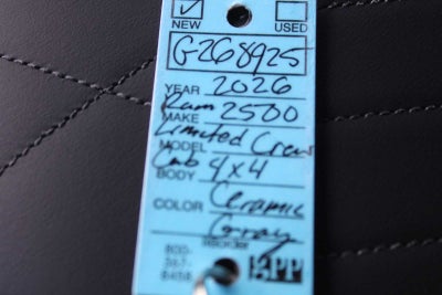 2026 RAM Ram 2500 RAM 2500 LIMITED CREW CAB 4X4 6'4' BOX