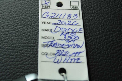 2026 RAM Ram 3500 RAM 3500 TRADESMAN CREW CAB 4X4 8' BOX