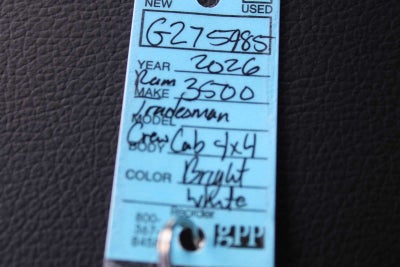 2026 RAM Ram 3500 RAM 3500 TRADESMAN CREW CAB 4X4 8' BOX