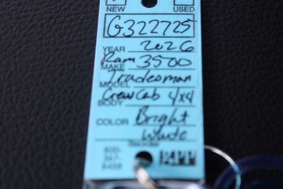 2026 RAM 3500 Tradesman