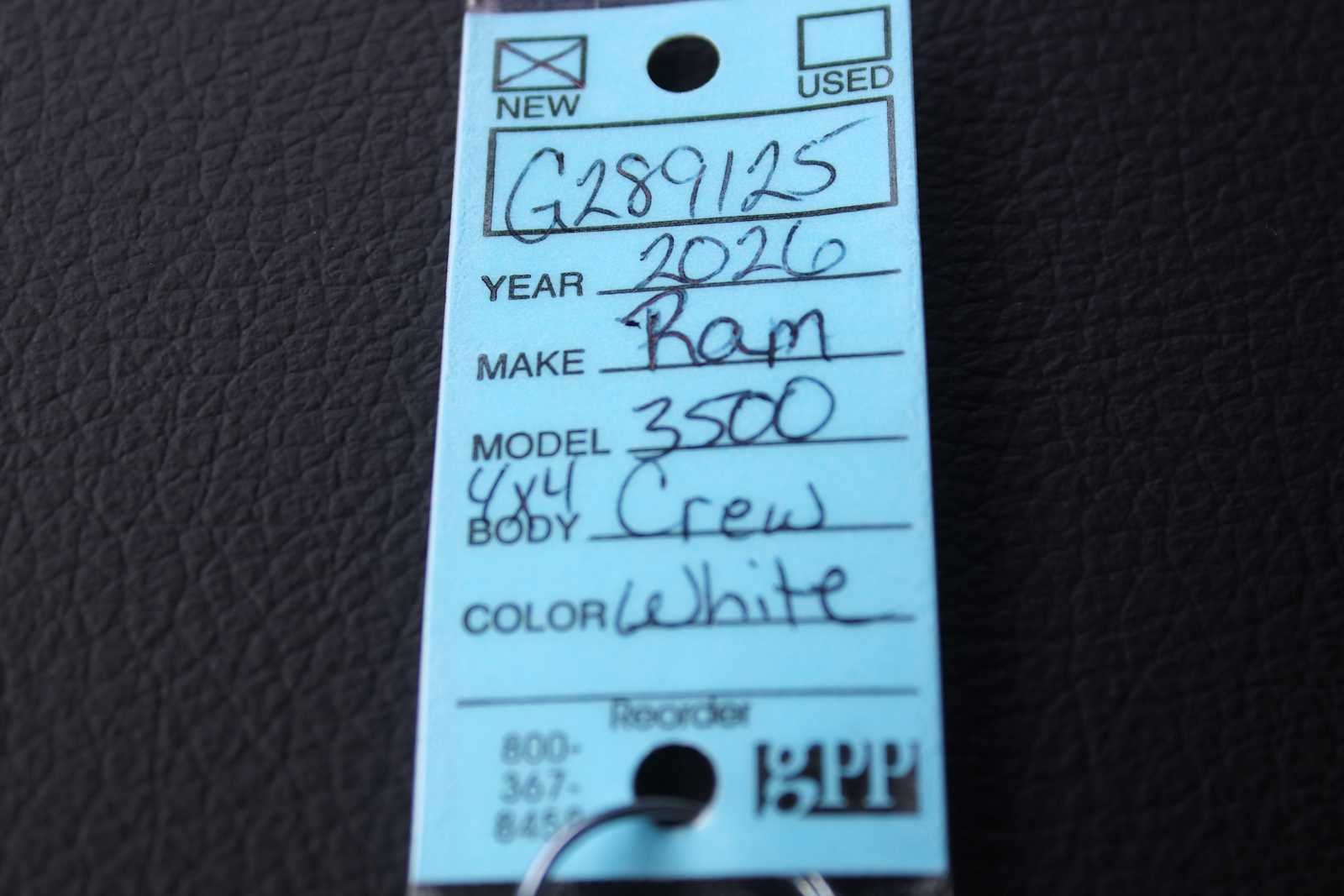 2026 RAM 3500 Big Horn