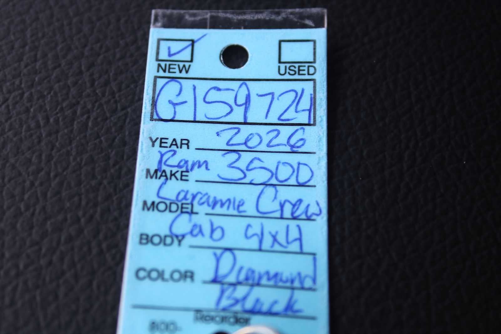 2026 RAM Ram 3500 RAM 3500 LARAMIE CREW CAB 4X4 8' BOX