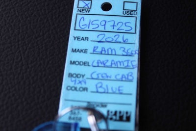 2026 RAM Ram 3500 RAM 3500 LARAMIE CREW CAB 4X4 8' BOX