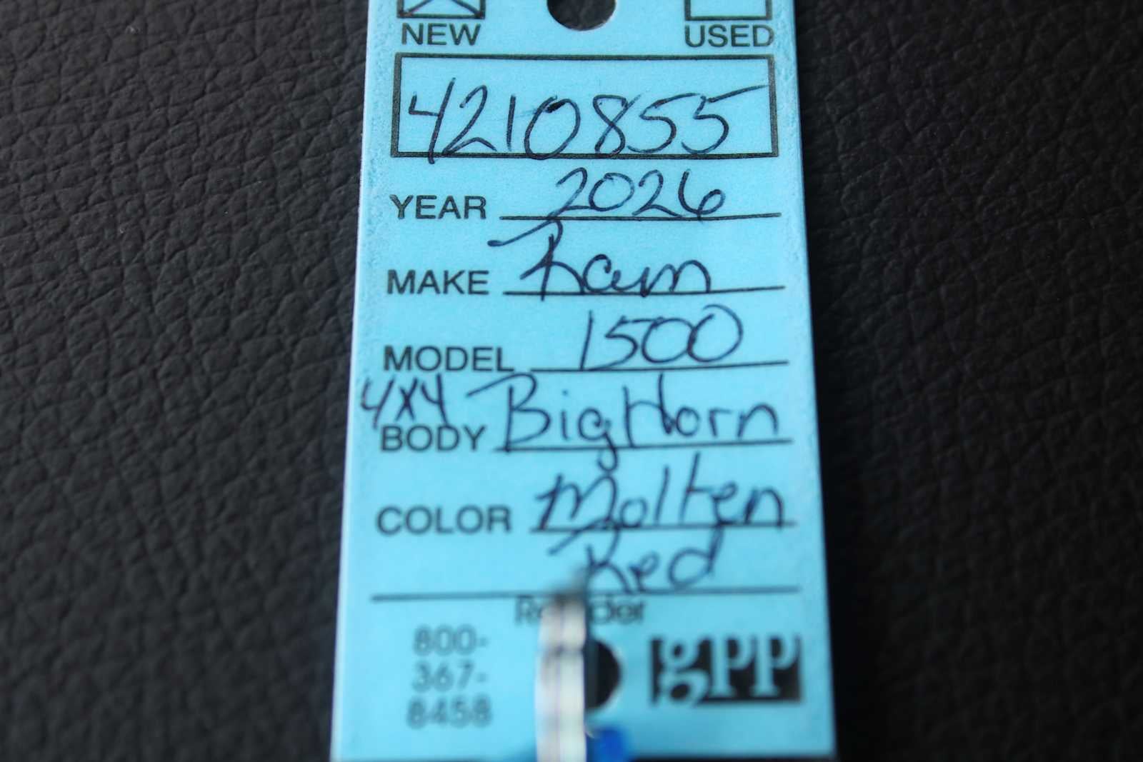 2026 RAM 1500 Big Horn