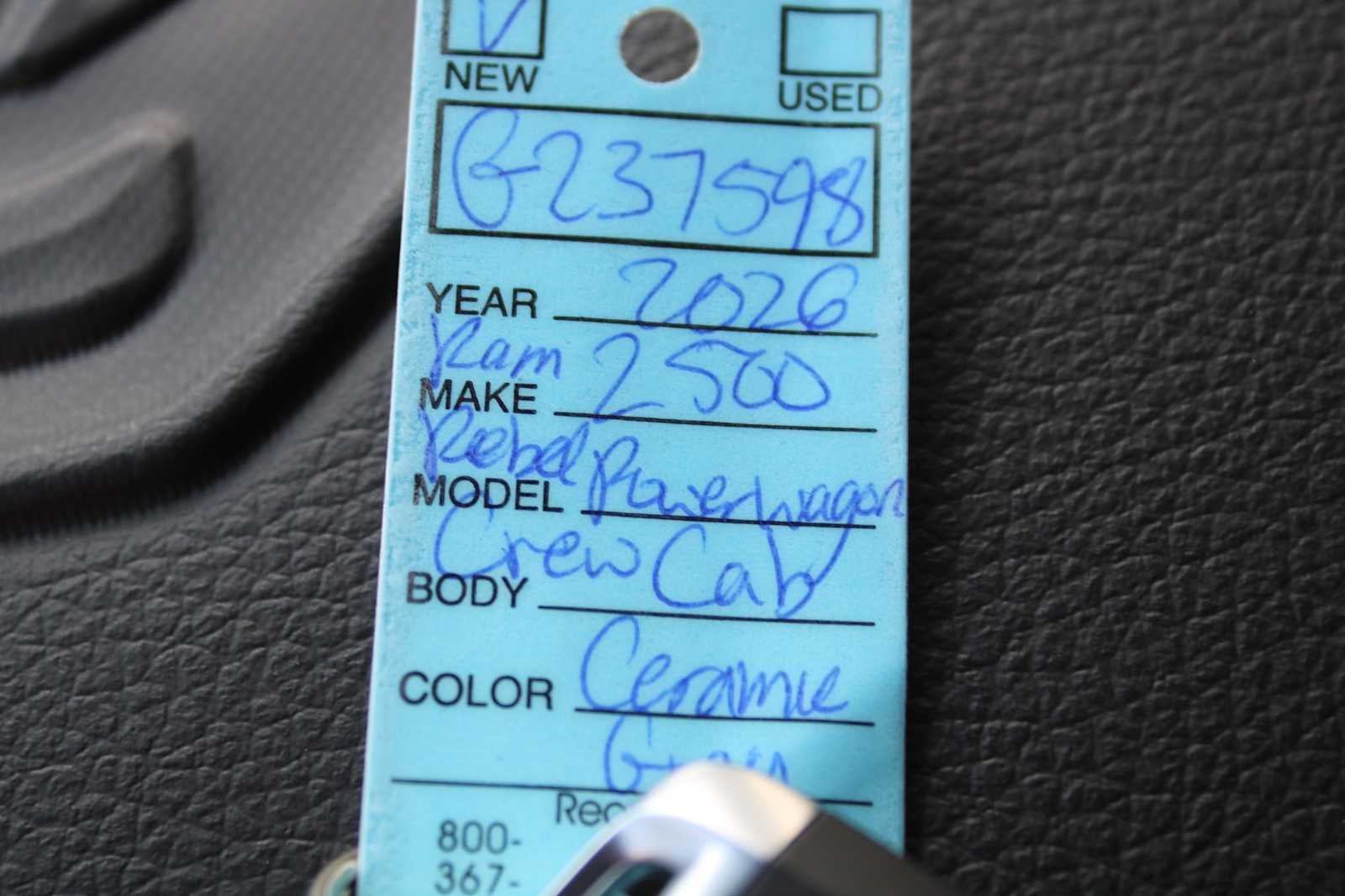 2026 RAM Ram 2500 RAM 2500 POWER WAGON CREW CAB 4X4 6'4' BOX