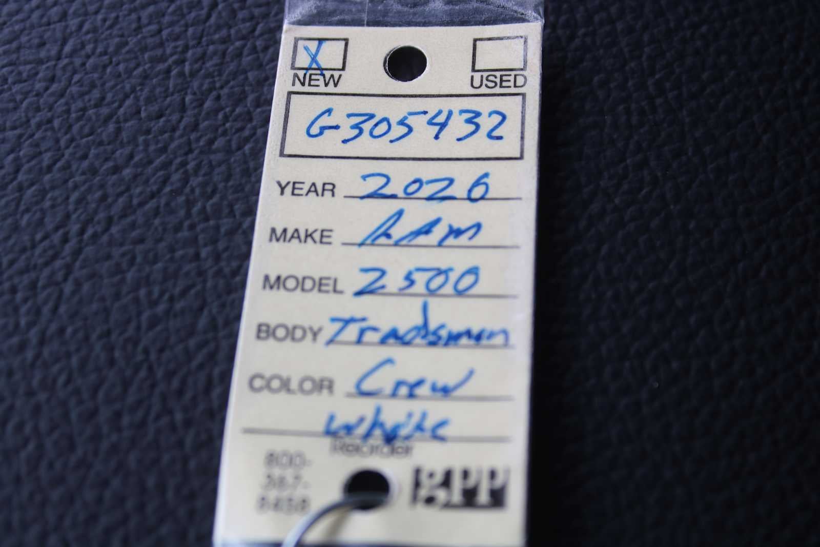 2026 RAM 2500 Black Express