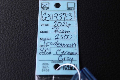2026 RAM 2500 Black Express