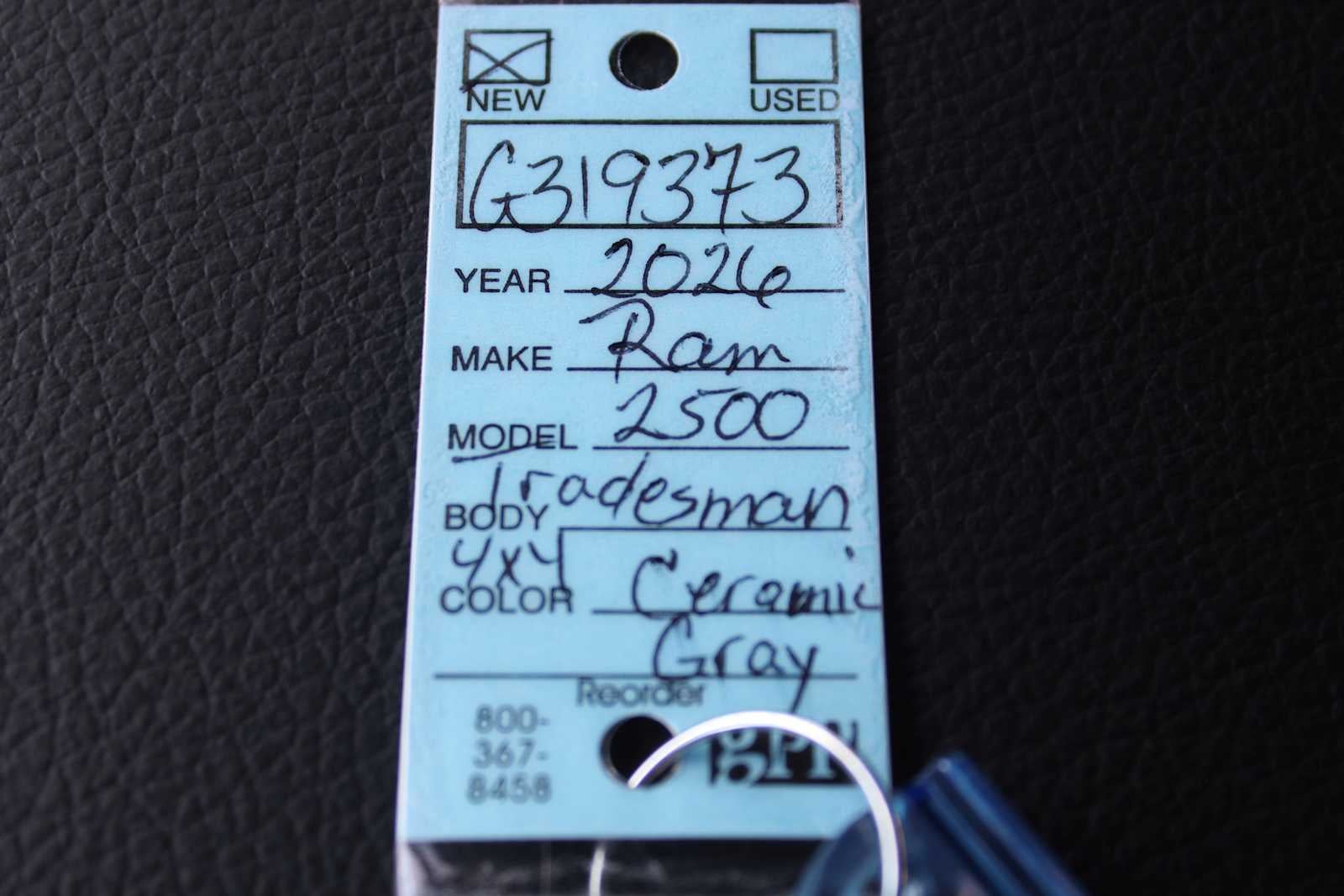2026 RAM 2500 Black Express