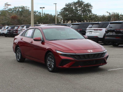 2024 Hyundai Elantra Hybrid Blue