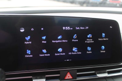 2024 Hyundai Elantra Hybrid Blue