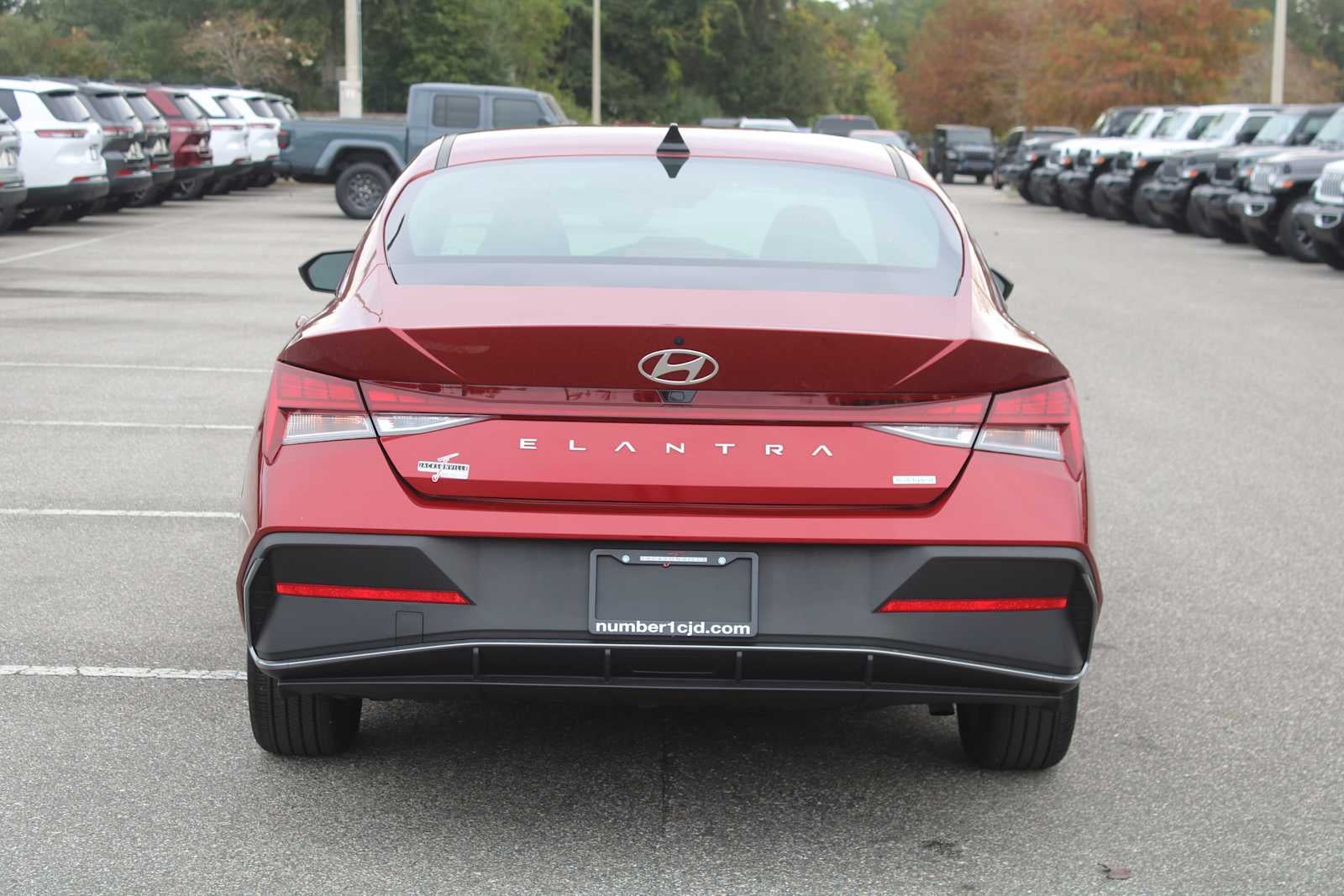 2024 Hyundai Elantra Hybrid Blue