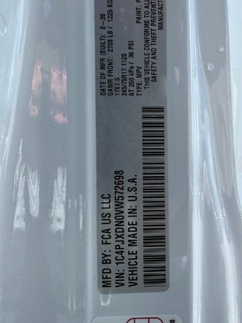 2027 Jeep Wrangler Base