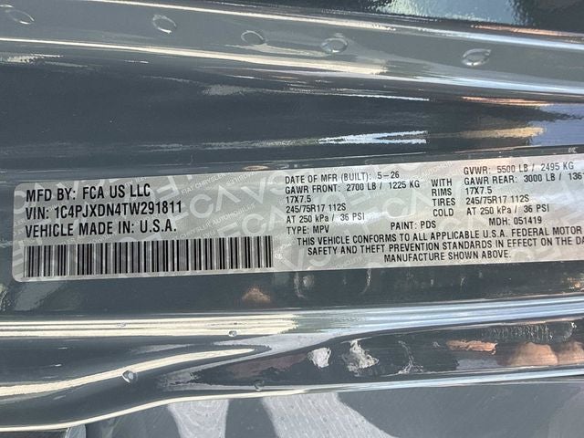 2026 Jeep Wrangler Sport S