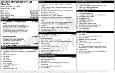 2026 RAM 1500 Limited