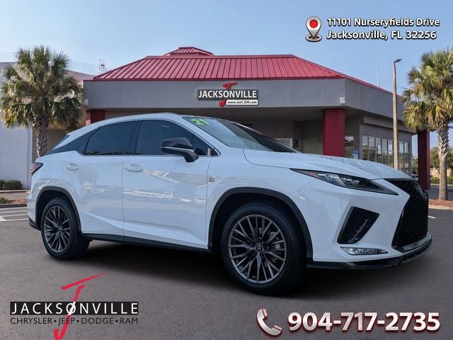 2021 Lexus RX 350 F Sport Handling