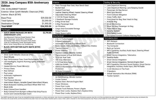 2026 Jeep Compass Latitude