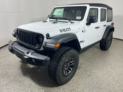 2026 Jeep Wrangler WRANGLER 4-DOOR WILLYS