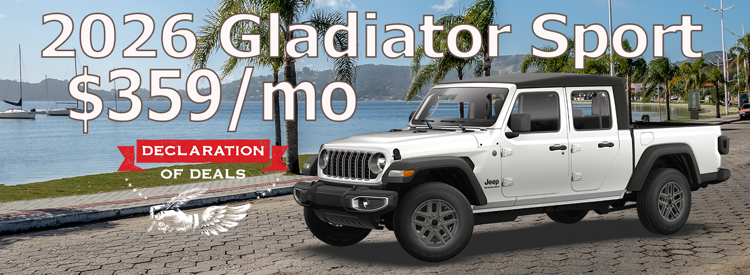 2026 Gladiator Sport $359/mo