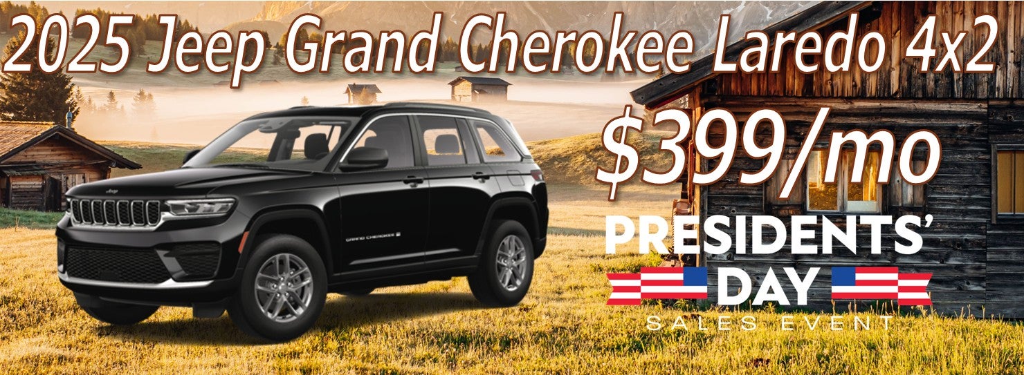 2025 Jeep Grand Cherokee Laredo 4x2 $399/mo