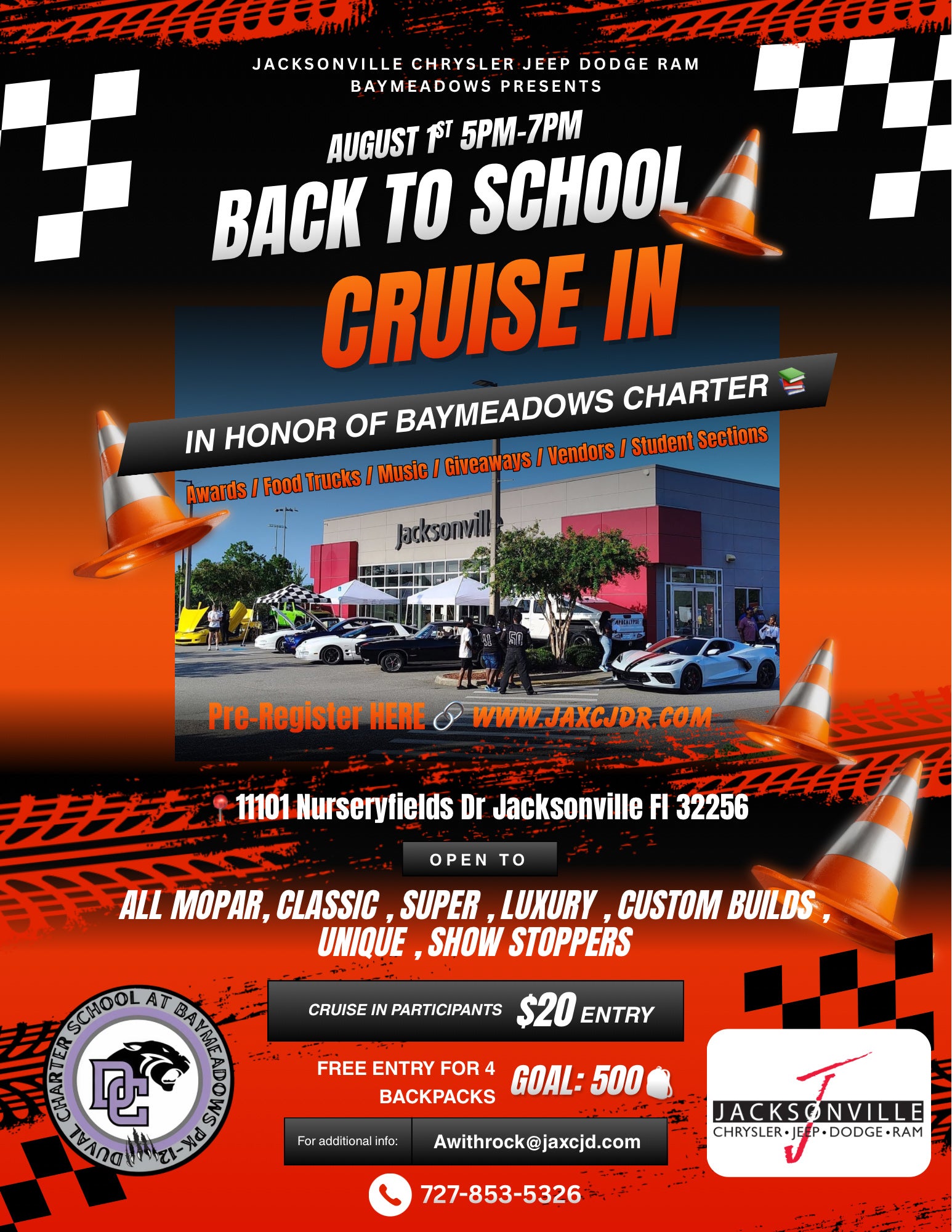 Back to School Cruise In