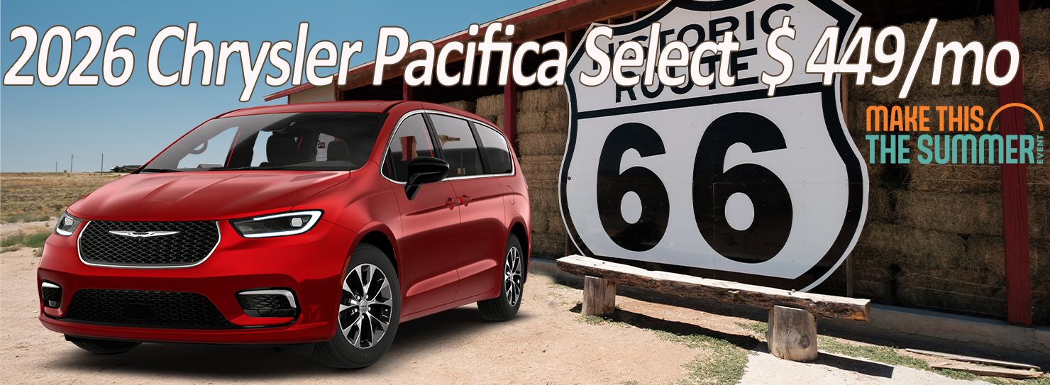 2026 Chrysler Pacifica Select $449/mo