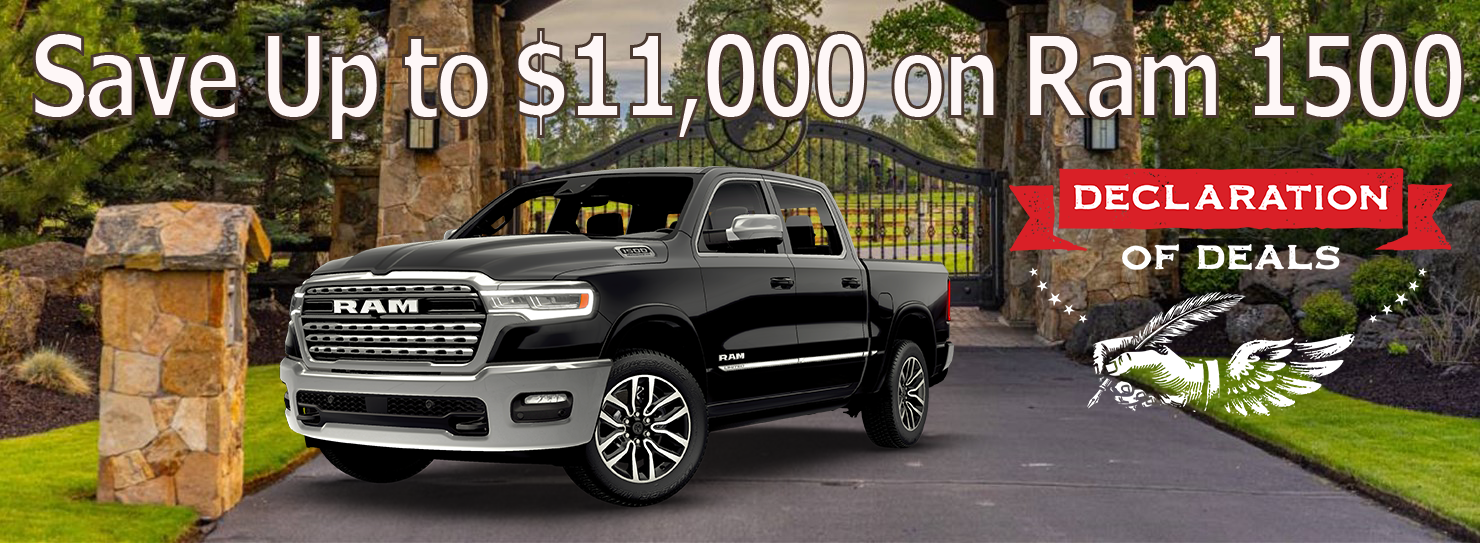Save Up to $11,000 on Ram 1500