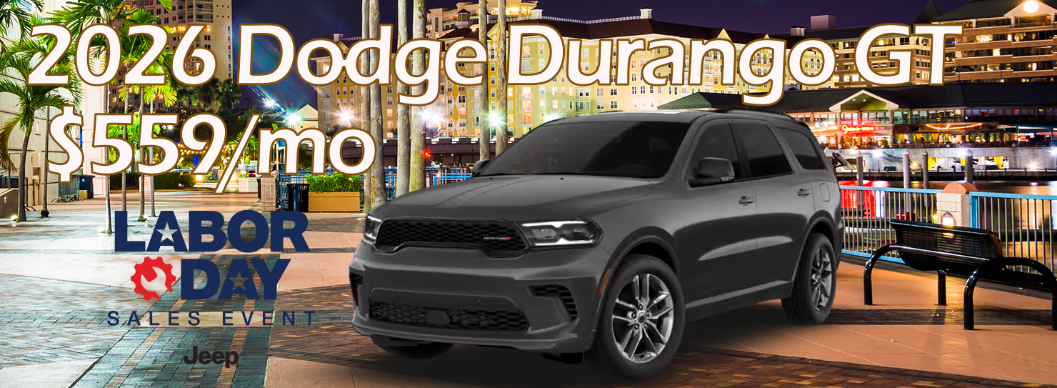 2026 Dodge Durango GT $559/mo