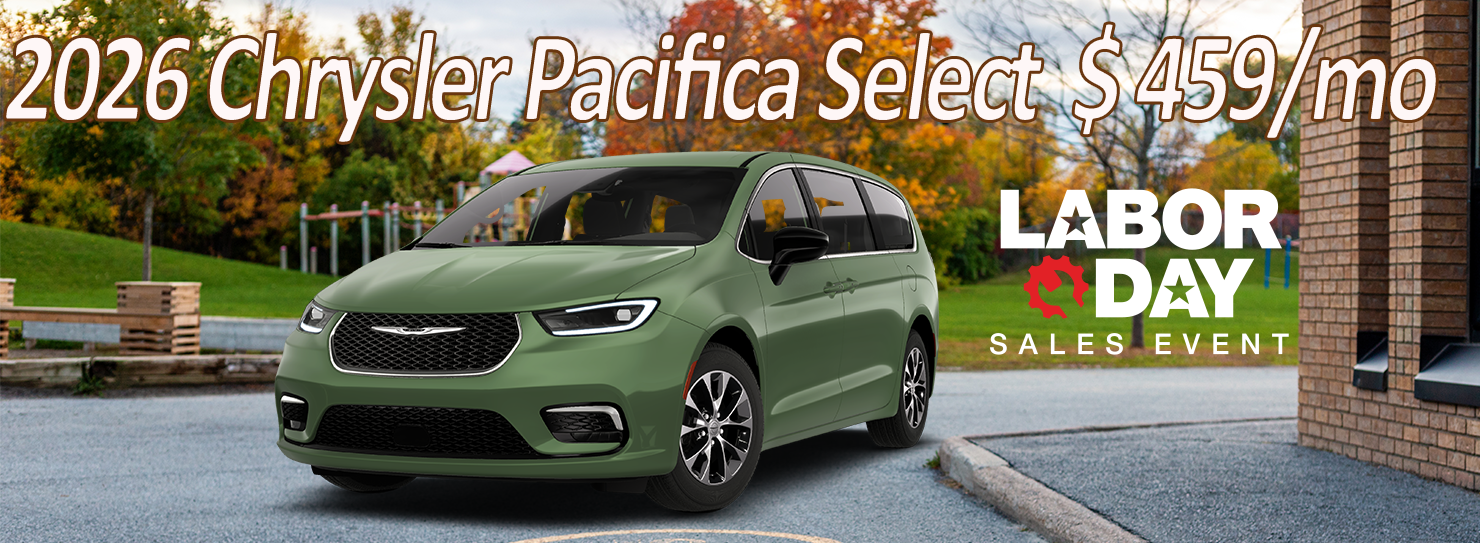 2026 Chrysler Pacifica Select $459/mo