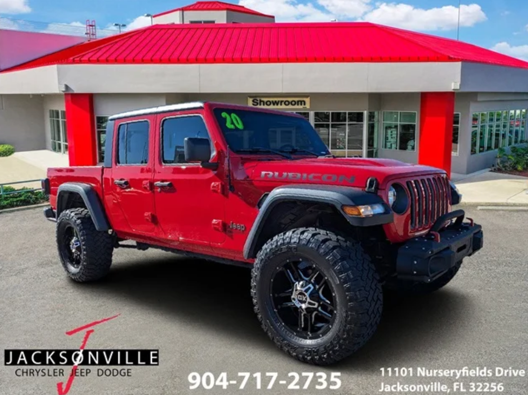 2020 Jeep Gladiator Rubicon $33,490