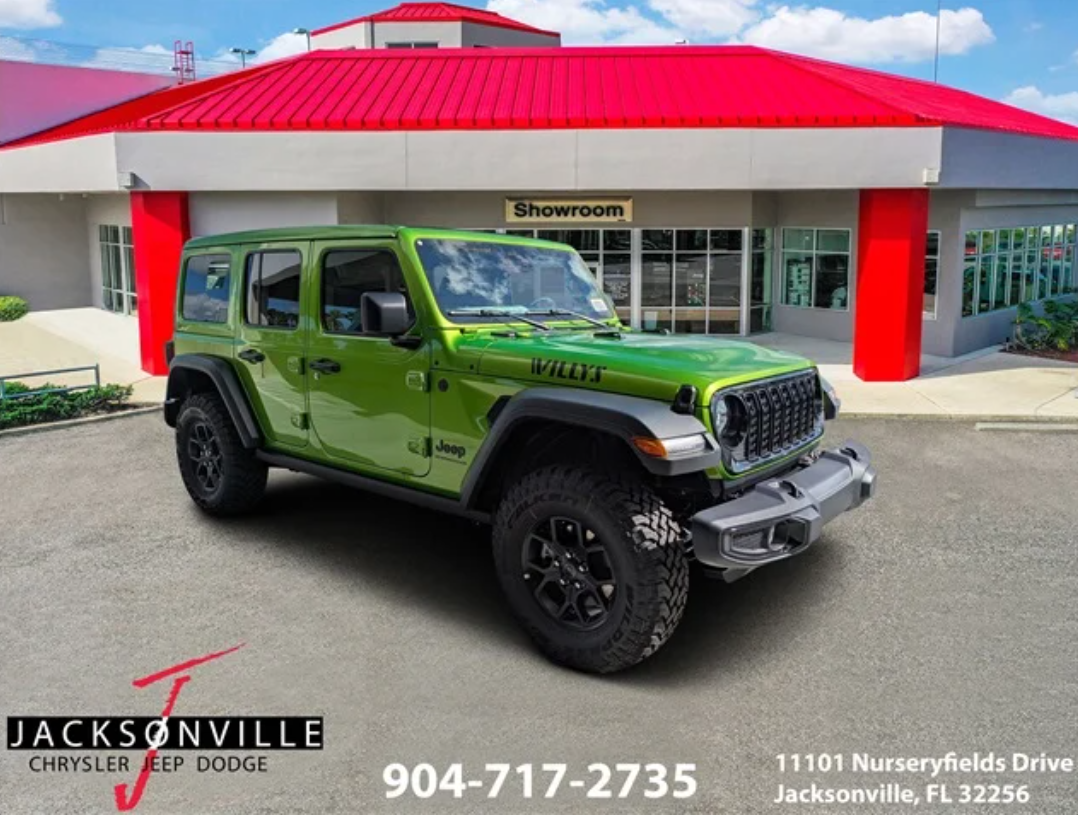 2025 Jeep Wrangler Unlimited Willys
